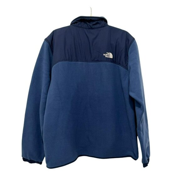 The North Face Mens Tundra Full Zip Fleece Jacket Shady Blue Large NWT - Picture 4 of 6